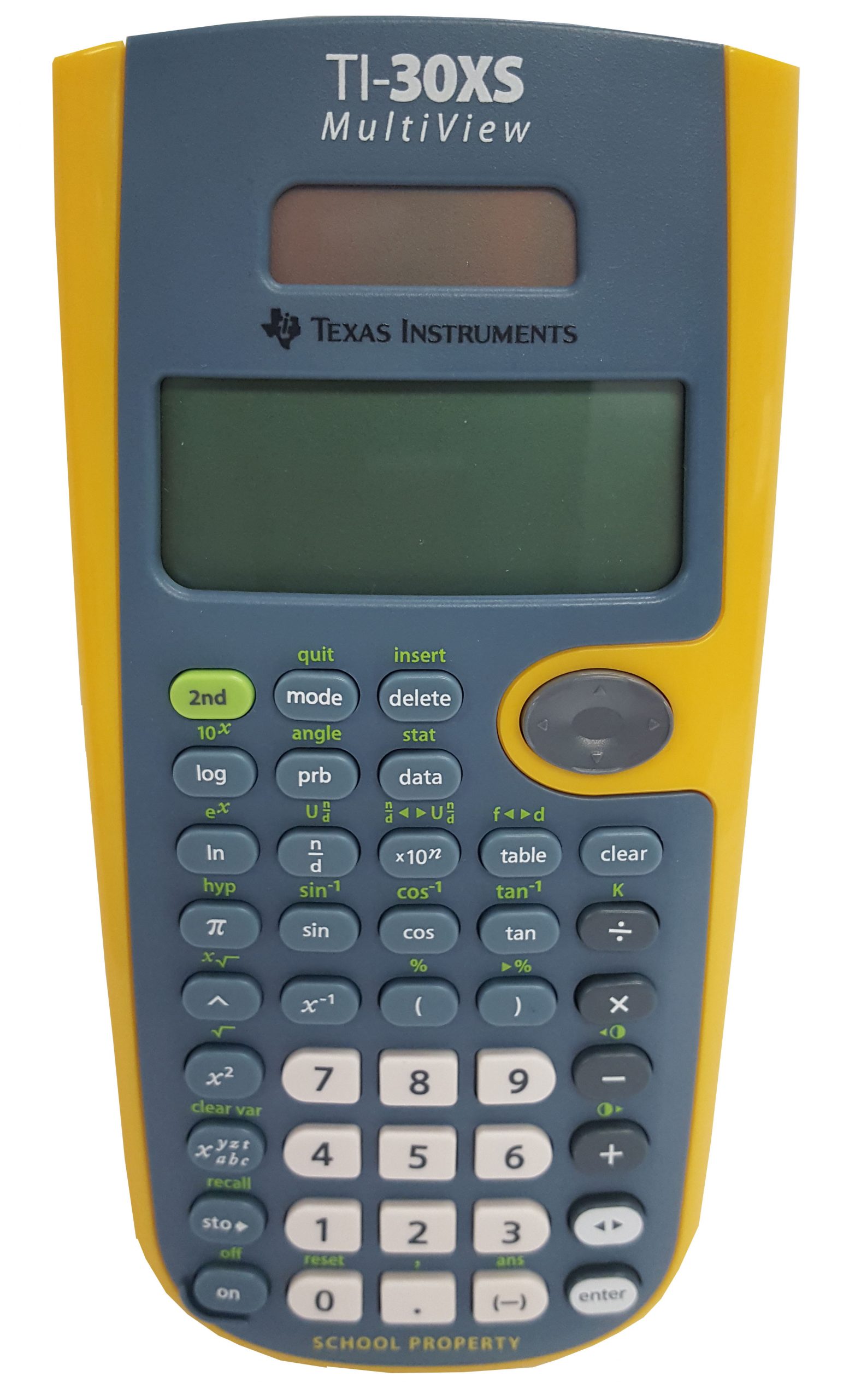 Texas Instruments TI 30XS MultiView EZ Spot Yellow Calculator Class Pack Electronic Products